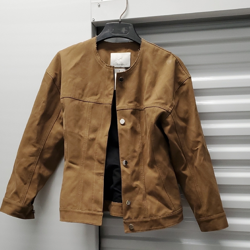 3.1 Phillip Lim Brown Lightweight Shirt Jacket